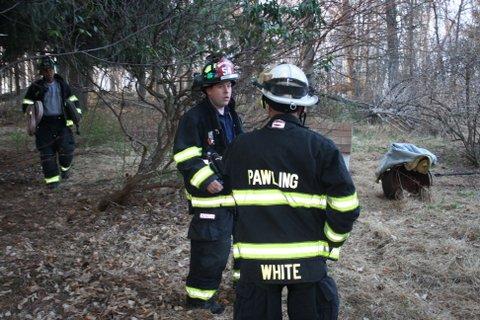 Bundy Hill Brush Fire Mar 26, 2012